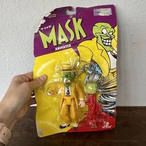 The Mask the Animated Series Wild Wolf Mask Punchin Bazooka Brand New Box Wear